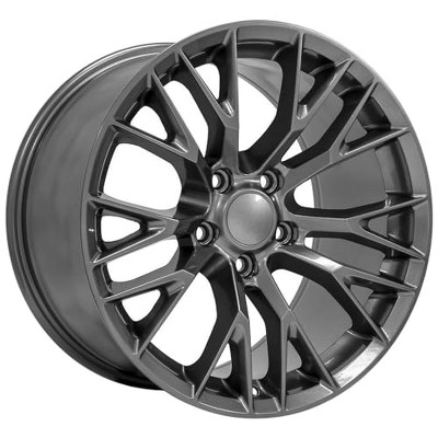 OE Wheels LLC CV22-17095-5475-54G Gunmetal Wheel Painted (17 x 9.5 inches /5 x 120 mm, 54 mm Offset)