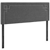 Modway Josie Queen Upholstered Fabric Headboard - 2 of 4