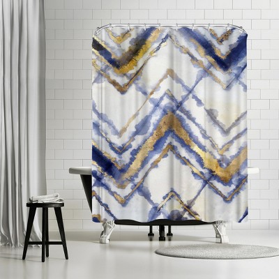 Americanflat Tye Dye Iii by Pi Creative Art 71" x 74" Shower Curtain
