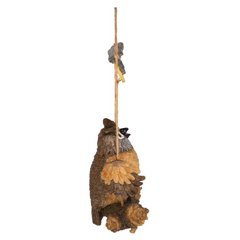 Design Toscano Howie the Hoot Owl Swinging Sculpture, 4 of 8