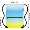 Outdoor Drawstring Backpack - Lightweight, Waterproof and Spacious for Fitness, Hiking, Camping and Travel - 3 of 4