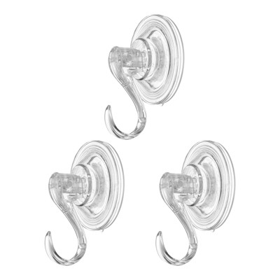 Unique Bargains Waterproof Reusable Vacuum Suction Cup Hooks and Hangers