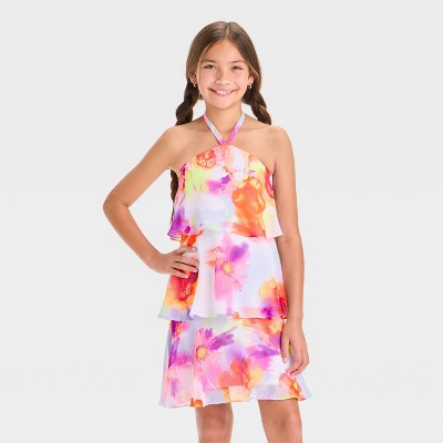 Girls' Tiered Dress - art class™
