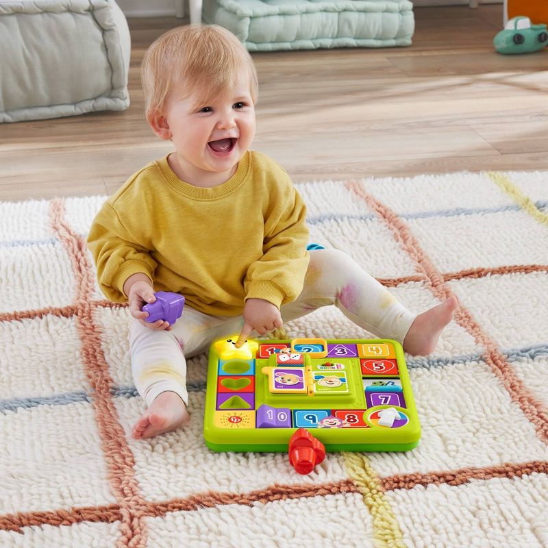 Fisher-Price Laugh &#38; Learn Puppy&#39;s Game Activity Board, 4 of 8