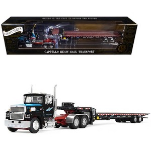 Ford LTL 9000 Day Cab and Landoll 440B-50CA Traveling Axle Trailer