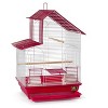 Prevue Pet Products Single Pk 41614 House Style Keet Cage- Red/White - SP41614-2 - 2 of 3