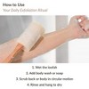 Evideco French Home Goods Natural Wooden Handle Body Loofah – Long Exfoliating Shower Sponge - 4 of 4