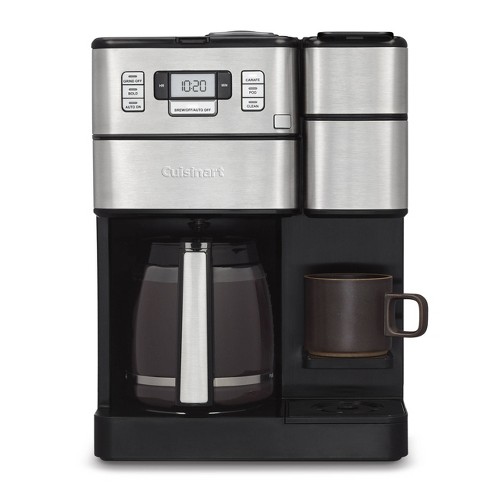 Cuisinart SS-15 12 Cup Coffee Maker w/ Single Serve Brew - Stainless Steel