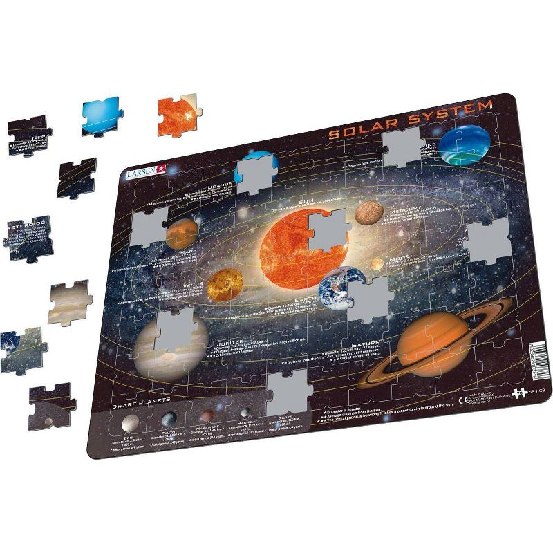 Springbok Larsen Solar System Children's Educational Jigsaw Puzzle 70pc, 3 of 6