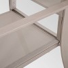 Cape Coral 2pk Aluminum Modern Mesh Dining Chairs - Silver/Taupe - Christopher Knight Home: Weather-Resistant, 250lb Capacity - 4 of 4
