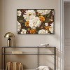 Art Remedy Maroon Elegance Floral Elegant realistic Floral Wall Art Framed - 2 of 4