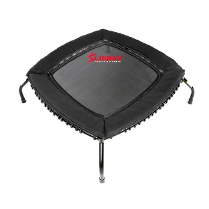 Sunny Health & Fitness 42" Square Trampoline - Black - 1 of 4