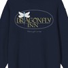 Gilmore Girls Dragonfly Inn Adult Navy Crew Neck Long Sleeve Sweatshirt - 2 of 2