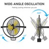 Ihomadore 20" Oscillating Wall Fans with Remote Industrial PortableFan - 2 of 4