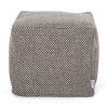 Camrose Contemporary Fabric Pouf - Christopher Knight Home - 2 of 4