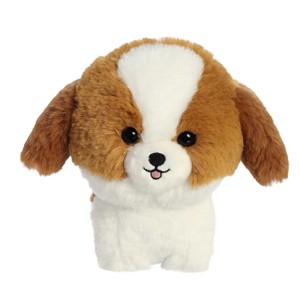 Aurora Small Shih Tzu Teddy Pets Playful Stuffed Animal Brown 7" - 1 of 4