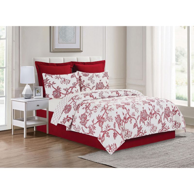 C&F Home Arcadia Cotton Quilt Set - Reversible and Machine Washable, 4 of 9