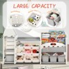 FONTOI Kids Toy Storage Organizer with 14 Bins, Multi-functional Storage Cabinet with Shelf&Bins for Playroom, Bedroom, Gray, 17.3"*43.3"*72.8" - 4 of 4