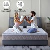 NicBex 12Inch Memory Foam Mattress,Individual Pocket Spring Hybrid Mattress,Fiberglass Free,Hybrid Mattress in a Box,Medium Firm,White - 2 of 4