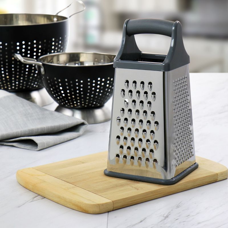 Oster Stainless Steel Four Sided Box Grater, 3 of 9