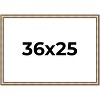 PosterPalooza | Refined Silver Picture Frame - UV Acrylic, Backing Board, Hanging Hardware Included - 2 of 4