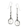 Silpada 'Intertwining Vines' 10.5-11 mm Freshwater Pearl Twisted Drop Earrings in Sterling Silver - 2 of 4
