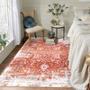 Area Rug Oriental Vintage Distressed Rug for Living Room Bedroom - 2 of 4