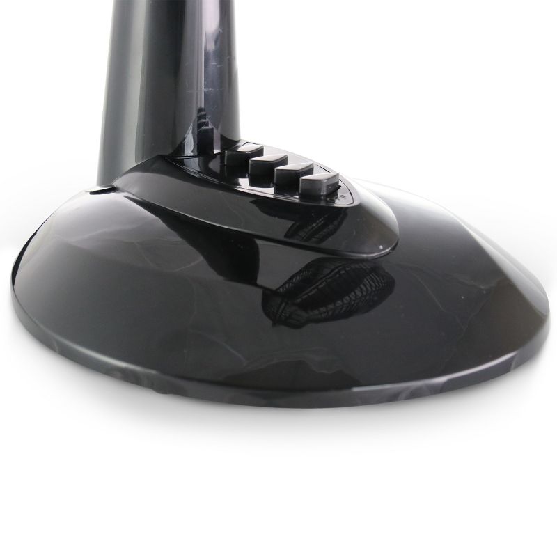 Impress 12 Inch 3 Speed Oscillating Table Fan in Black, 2 of 5