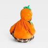 Infant and Toddler Pumpkin Halloween Costume Pullover - Hyde and EEK! Boutique™ Orange - 2 of 3