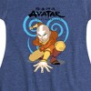 Girls' - Avatar: The Last Airbender - Aang Swirl Fit & Flair Cap Sleeve Dress - 2 of 4