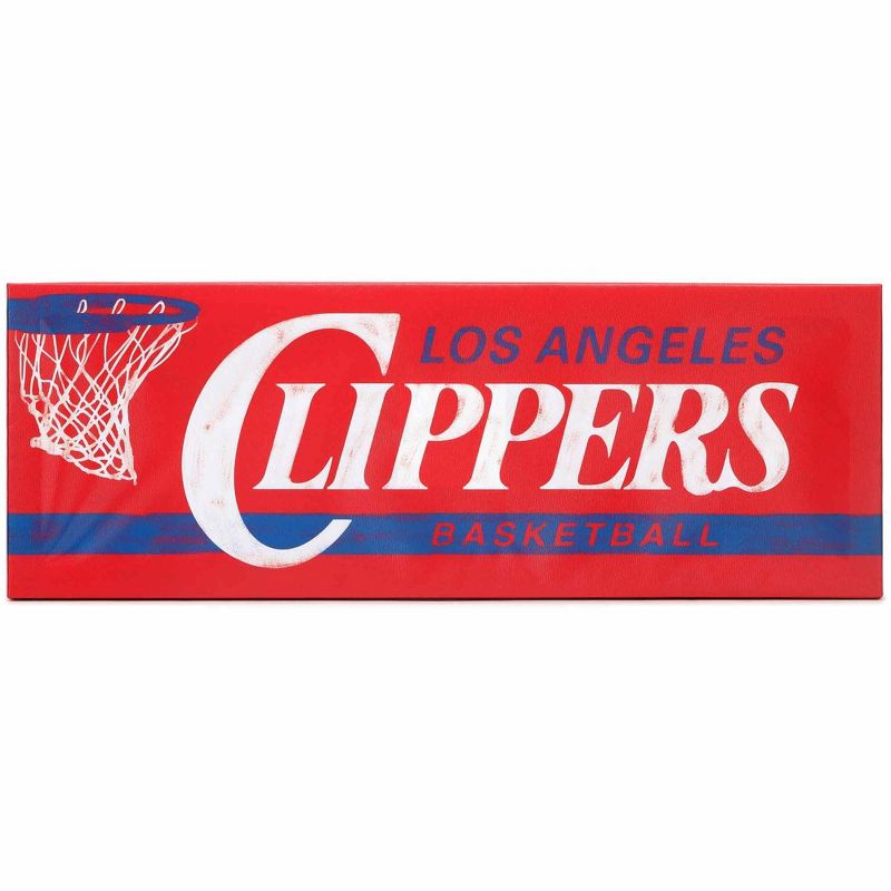 NBA Los Angeles Clippers Tradition Canvas Wall Sign, 1 of 5