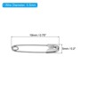 Unique Bargains Metal DIY Blankets Crafts Brooch Making Home Sewing Nickle Plated Safety Pins 400 Pcs - 2 of 4