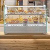 Food Warmer Display, 22" Commercial Pizza Warmer - 2-Tier Electric Countertop with Glass Door for Restaurant - 2 of 4