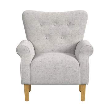 Rolled Arm Accent Chair - HomePop