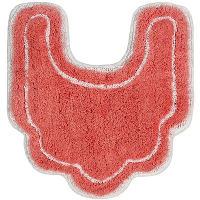 Allure Coral 20" Cotton Tufted Plush Bath Rug