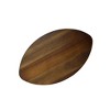 Slickblue 18” x 11” Acacia Wood Football Board - Perfect for Hosting, Serving Snacks, & Tailgating - 3 of 4