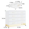 8-Drawer Dresser for Bedroom & Closet, 36.2" Tall Modern Storage Chest with Soft-Close Glides and Anti-Tip Kit, Space-Saving Organizer - 3 of 4