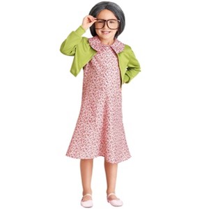 HalloweenCostumes.com Grammy Gertie Girl's Costume - 1 of 3