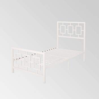 Claudia Modern Iron Platform Bed - Christopher Knight Home