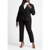 ELOQUII Women's Plus Size The 365 Semi Stretch Slim Leg Pant - 4 of 4