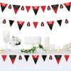 Big Dot of Happiness Red Carpet Hollywood - DIY Movie Night Party Pennant Garland Decoration - Triangle Banner - 30 Pieces - 2 of 4