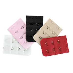 INSPIRE CHIC Women's Hooks Strap Adapter Underwear Bra Extender 3 Rows 2 Hooks - 1 of 4