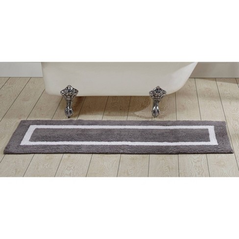 Mdesign 100% Cotton Bath Mat, Hotel-style Bathroom Floor Rug, 2 Pack, Dark  Brown : Target