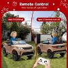 12V Kids Electric Ride On Car, 2 Motors, 3 Speed Settings, Parent Remote Control, Safety Belt, LED Lights & Music - 3 of 4