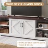 EROMMY 70" Wood TV Stand With Adjustable Shelves - 4 of 4