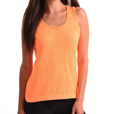 Women's Heathered Bra-Friendly Tank Top - ANGEL