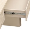 NicBex Unique Retro Entryway Table Console Table with Open Style Side Table with 2 Top Drawers for Entrance, Living Room, Natural Wood Wash - 4 of 4