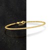 Pure Collection by Ross-Simons Italian 2mm 14kt Yellow Gold Bead Bracelet - 3 of 4