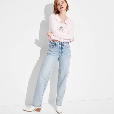 Women's High-Rise Straight Jeans - Wild Fable™