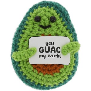 Pavilion Gift Company - Avocado - Crocheted Mini - Stuffed Animals - 1 of 4